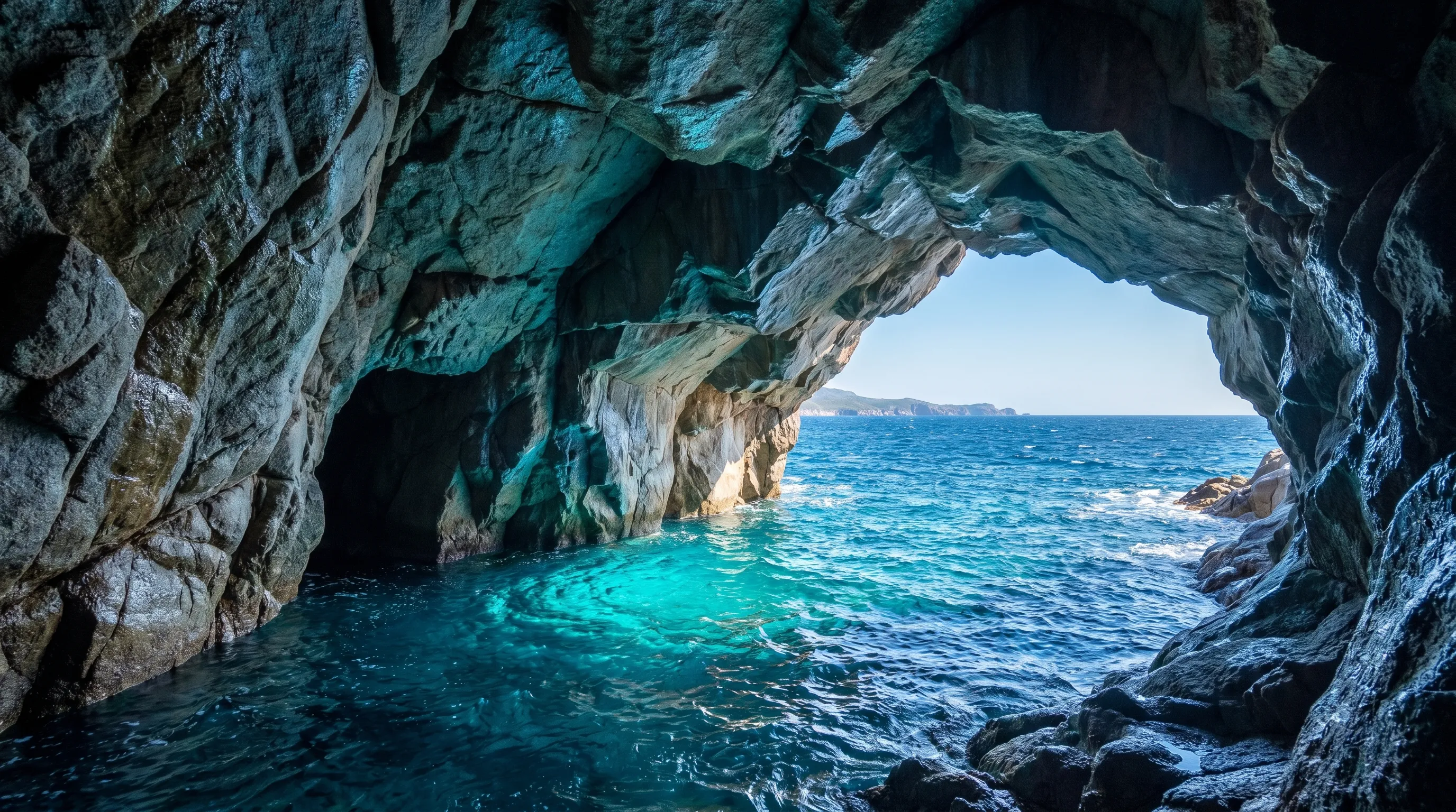 Calanque de Campomoro vue depuis la mer